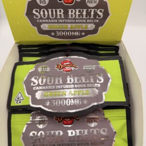 Devour Sour Belt Green Apple